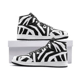Sleek Black and White Design Unisex Sneaker TR