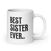 Best Sister Ever Ceramic Mug: Premium Quality, Sturdy and Convenient, Multiple Sizes, Perfect for Personal Use or Gifting Occasions., - JHTEE, Beverage containers, Camping mugs, Ceramic drinkware, #tag4#, #tag5#, #tag6#, #tag7#, #tag8#, #tag9#, #tag10#, #tag11#, #tag12#, #tag13#, #tag14#, #tag15#, #tag16#, #tag17#, #