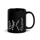 Plant Vines Ceramic Mug: Premium Quality, Sturdy and Convenient, Multiple Sizes, Perfect for Personal Use or Gifting Occasions. - JHTEE
