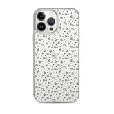 Hearts Doodle Clear iPhone® Case, Transparent Luxury Cover, Scratch-Resistant, Available For All Models, JHTEE Accessories. - JHTEE