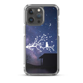 Night Sky Clear iPhone® Case, Transparent Luxury Cover, Scratch-Resistant, Available For All Models, JHTEE Accessories. - JHTEE