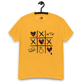 Love Tic Tac Toe Graphic Tee, Unisex T-Shirt, JHTEE Apparel, Casual TShirt - JHTEE