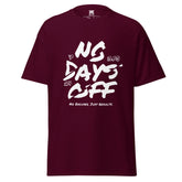 No Days Off Graphic Tee, Unisex Motivational T-Shirt, Gym TShirt - JHTEE Apparel. - JHTEE