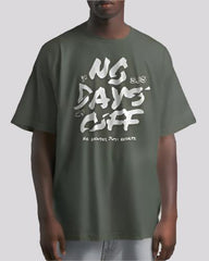 No Days Off Graphic Tee, Unisex Motivational T-Shirt, Gym TShirt - JHTEE Apparel.
