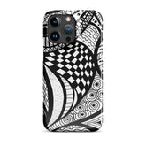 Rangoli Design iPhone® Dual-Layered Tough Case : Fashionable Protection, Induction Charging Compatible, Global Shipping, JHTEE Accessories. - JHTEE