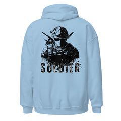 Soldier Back Print Unisex Heavy Blend Hoodie - JHTEE