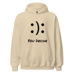 Smiley - You Decide : Unisex Heavy Blend Hoodie - JHTEE