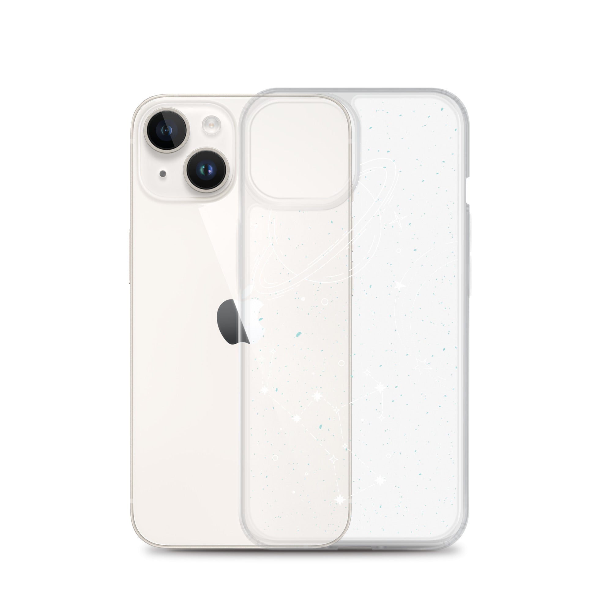 Astro Stars Transparent iPhone® Case, Luxury Cover, Scratch-Resistant, Available For All Models, JHTEE Accessories., - JHTEE, Clear iPhone case, Clear phone case, Dust-proof case, #tag4#, #tag5#, #tag6#, #tag7#, #tag8#, #tag9#, #tag10#, #tag11#, #tag12#, #tag13#, #tag14#, #tag15#, #tag16#, #tag17#, #