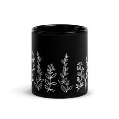 Plant Vines Ceramic Mug: Premium Quality, Sturdy and Convenient, Multiple Sizes, Perfect for Personal Use or Gifting Occasions. - JHTEE