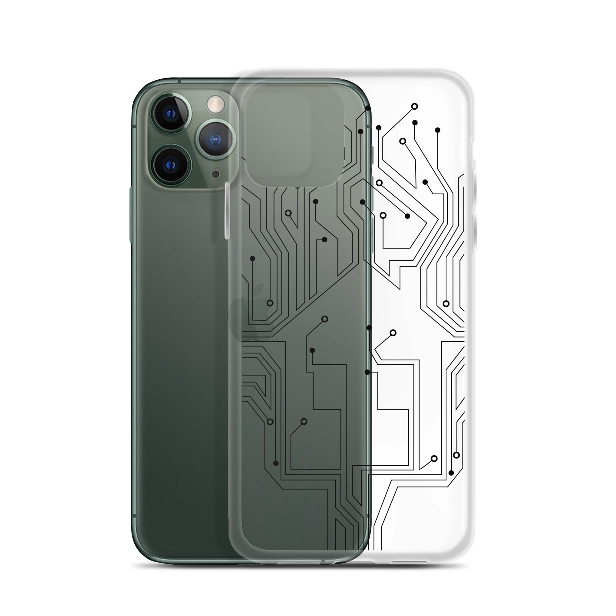 Circuit Clear iPhone® Case, Transparent Luxury Cover, Scratch-Resistant, Available For All Models, JHTEE Accessories., - JHTEE, Clear iPhone case, Clear phone case, Dust-proof case, #tag4#, #tag5#, #tag6#, #tag7#, #tag8#, #tag9#, #tag10#, #tag11#, #tag12#, #tag13#, #tag14#, #tag15#, #tag16#, #tag17#, #
