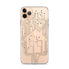 Circuit Clear iPhone® Case, Transparent Luxury Cover, Scratch-Resistant, Available For All Models, JHTEE Accessories., - JHTEE, Clear iPhone case, Clear phone case, Dust-proof case, #tag4#, #tag5#, #tag6#, #tag7#, #tag8#, #tag9#, #tag10#, #tag11#, #tag12#, #tag13#, #tag14#, #tag15#, #tag16#, #tag17#, #