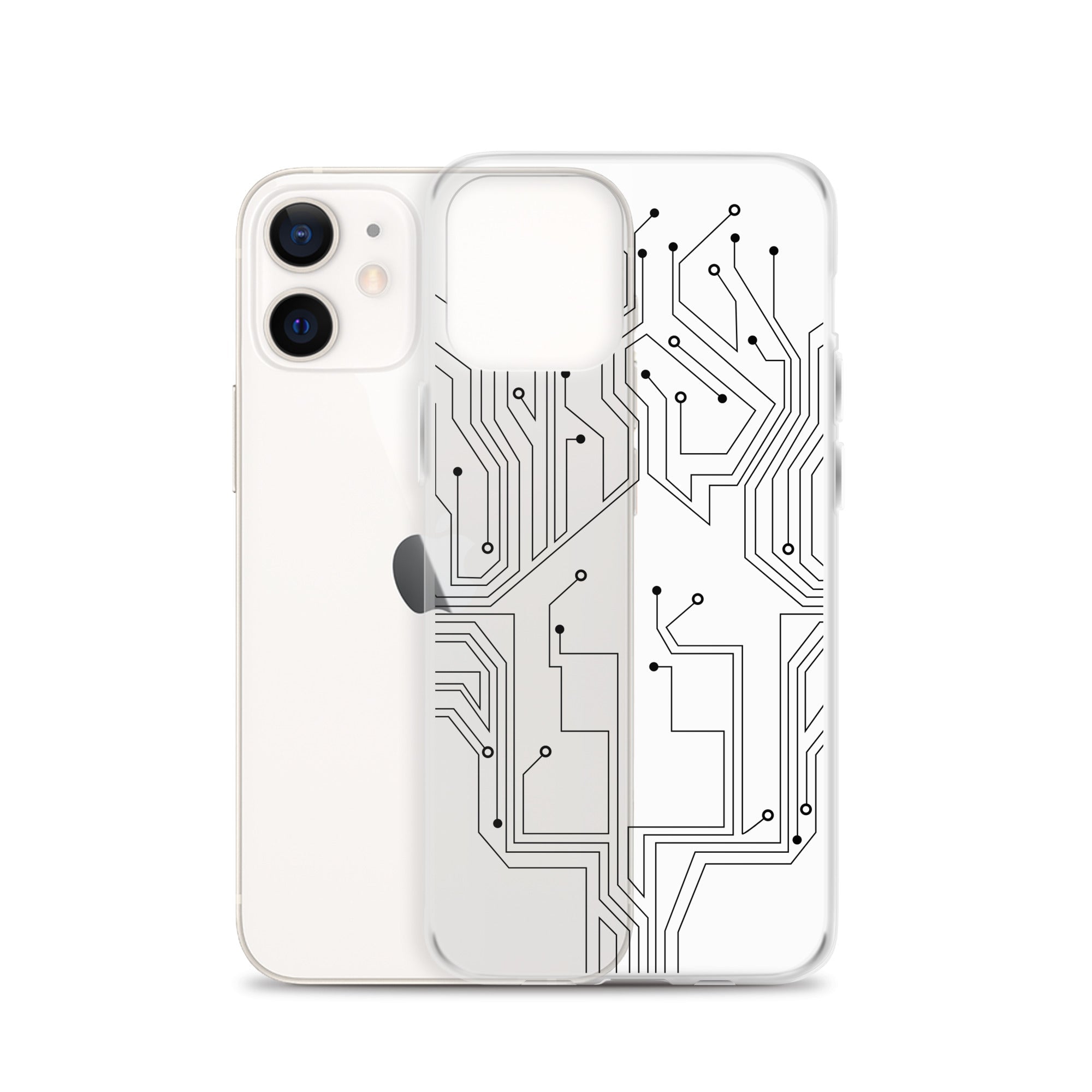 Circuit Clear iPhone® Case, Transparent Luxury Cover, Scratch-Resistant, Available For All Models, JHTEE Accessories., - JHTEE, Clear iPhone case, Clear phone case, Dust-proof case, #tag4#, #tag5#, #tag6#, #tag7#, #tag8#, #tag9#, #tag10#, #tag11#, #tag12#, #tag13#, #tag14#, #tag15#, #tag16#, #tag17#, #