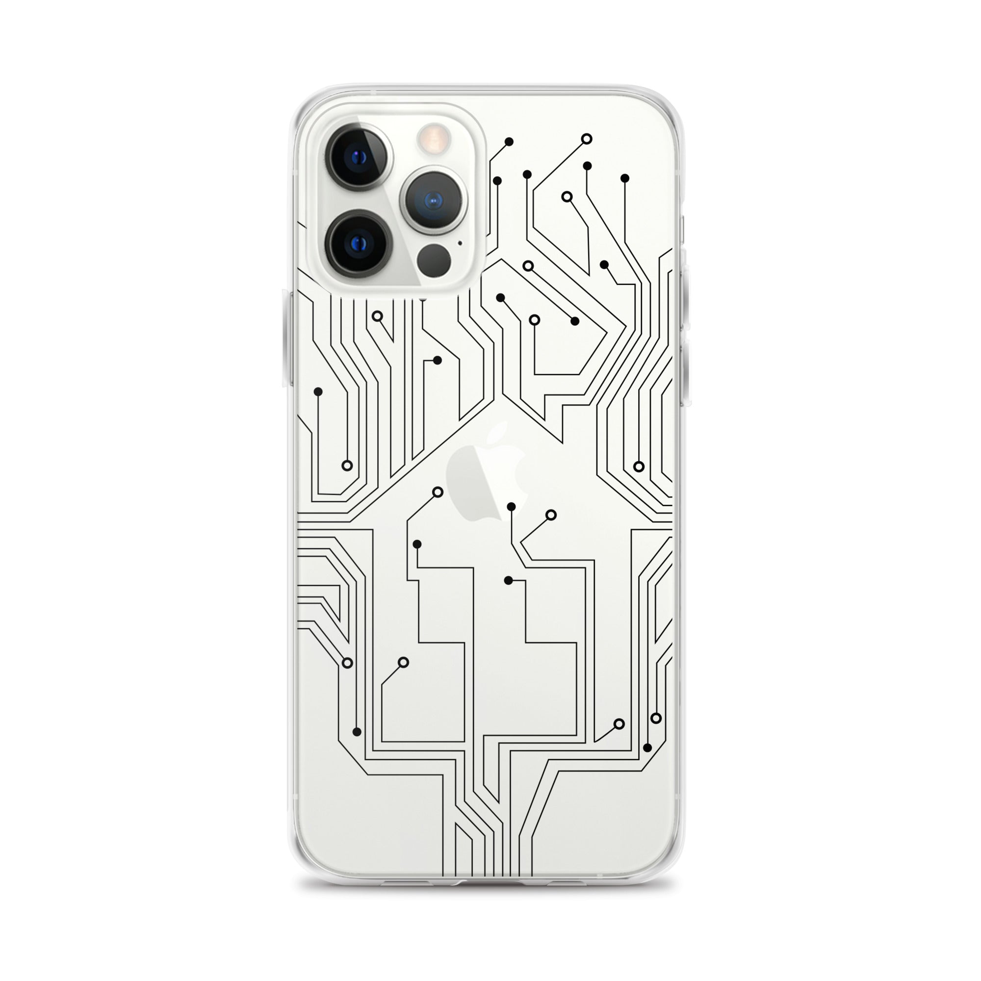 Circuit Clear iPhone® Case, Transparent Luxury Cover, Scratch-Resistant, Available For All Models, JHTEE Accessories., - JHTEE, Clear iPhone case, Clear phone case, Dust-proof case, #tag4#, #tag5#, #tag6#, #tag7#, #tag8#, #tag9#, #tag10#, #tag11#, #tag12#, #tag13#, #tag14#, #tag15#, #tag16#, #tag17#, #