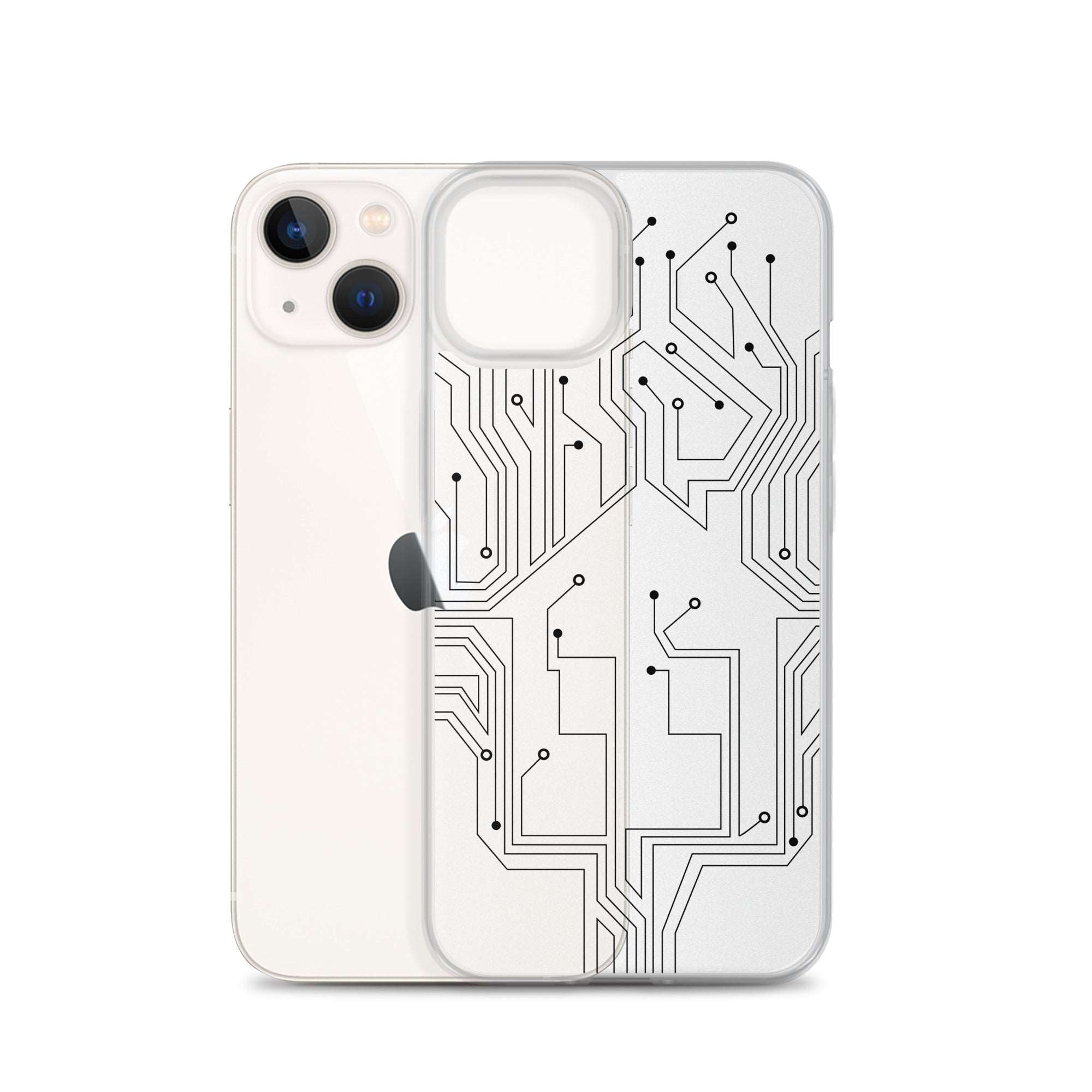 Circuit Clear iPhone® Case, Transparent Luxury Cover, Scratch-Resistant, Available For All Models, JHTEE Accessories., - JHTEE, Clear iPhone case, Clear phone case, Dust-proof case, #tag4#, #tag5#, #tag6#, #tag7#, #tag8#, #tag9#, #tag10#, #tag11#, #tag12#, #tag13#, #tag14#, #tag15#, #tag16#, #tag17#, #