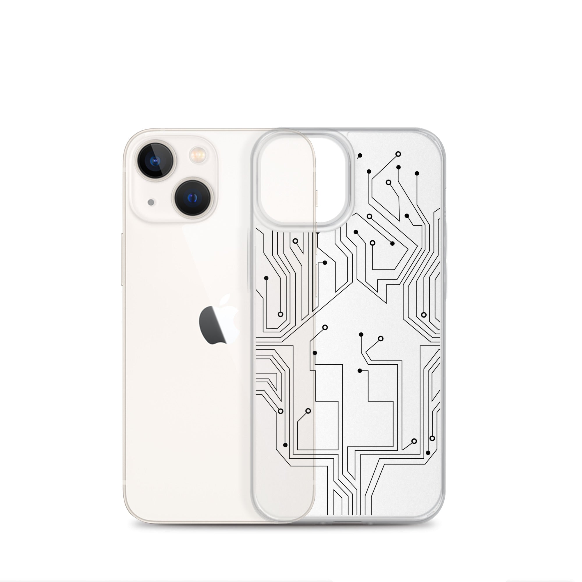 Circuit Clear iPhone® Case, Transparent Luxury Cover, Scratch-Resistant, Available For All Models, JHTEE Accessories., - JHTEE, Clear iPhone case, Clear phone case, Dust-proof case, #tag4#, #tag5#, #tag6#, #tag7#, #tag8#, #tag9#, #tag10#, #tag11#, #tag12#, #tag13#, #tag14#, #tag15#, #tag16#, #tag17#, #