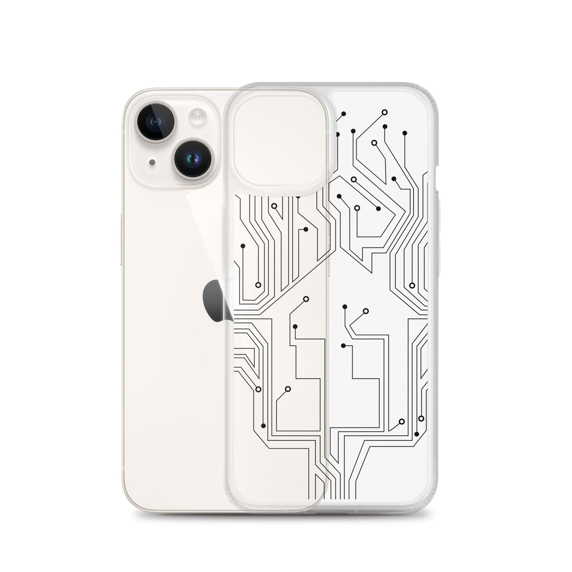 Circuit Clear iPhone® Case, Transparent Luxury Cover, Scratch-Resistant, Available For All Models, JHTEE Accessories., - JHTEE, Clear iPhone case, Clear phone case, Dust-proof case, #tag4#, #tag5#, #tag6#, #tag7#, #tag8#, #tag9#, #tag10#, #tag11#, #tag12#, #tag13#, #tag14#, #tag15#, #tag16#, #tag17#, #