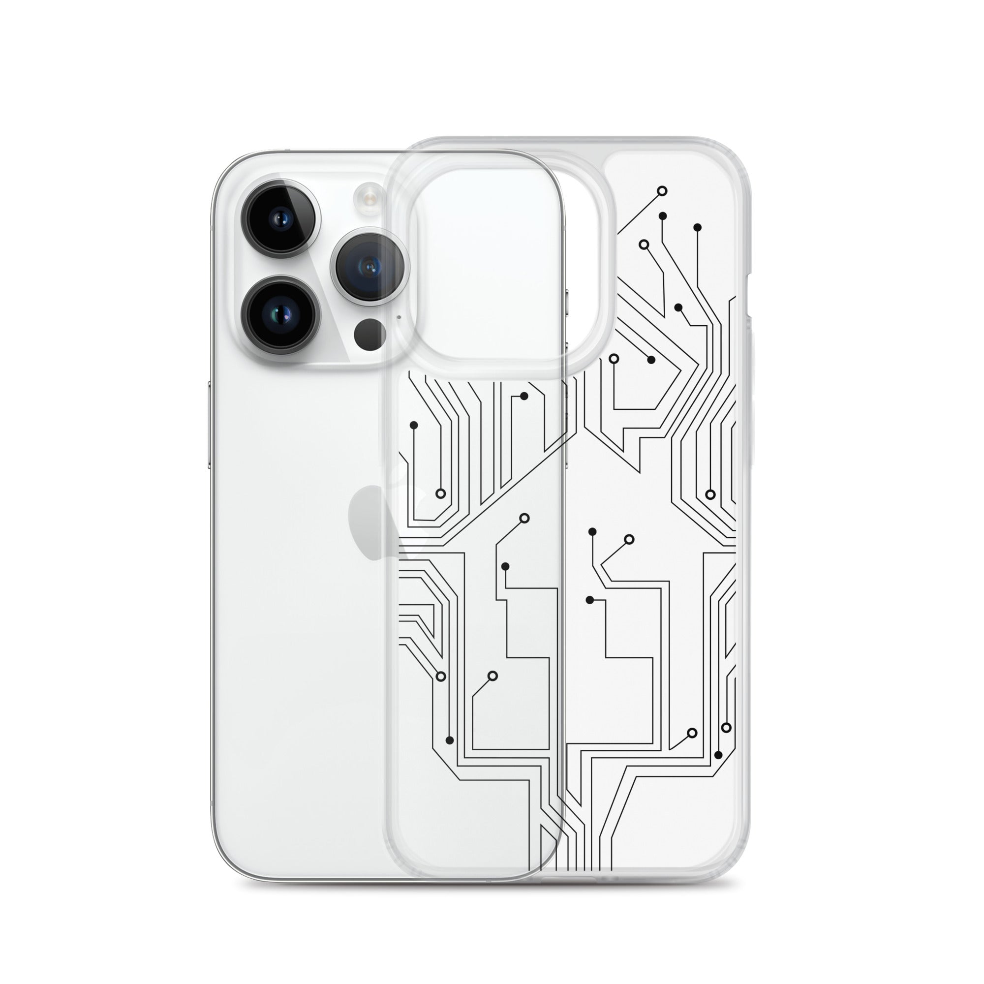 Circuit Clear iPhone® Case, Transparent Luxury Cover, Scratch-Resistant, Available For All Models, JHTEE Accessories., - JHTEE, Clear iPhone case, Clear phone case, Dust-proof case, #tag4#, #tag5#, #tag6#, #tag7#, #tag8#, #tag9#, #tag10#, #tag11#, #tag12#, #tag13#, #tag14#, #tag15#, #tag16#, #tag17#, #