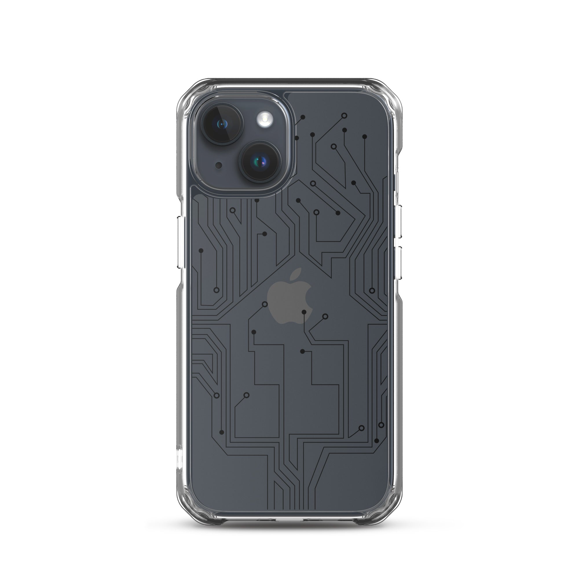 Circuit Clear iPhone® Case, Transparent Luxury Cover, Scratch-Resistant, Available For All Models, JHTEE Accessories., - JHTEE, Clear iPhone case, Clear phone case, Dust-proof case, #tag4#, #tag5#, #tag6#, #tag7#, #tag8#, #tag9#, #tag10#, #tag11#, #tag12#, #tag13#, #tag14#, #tag15#, #tag16#, #tag17#, #