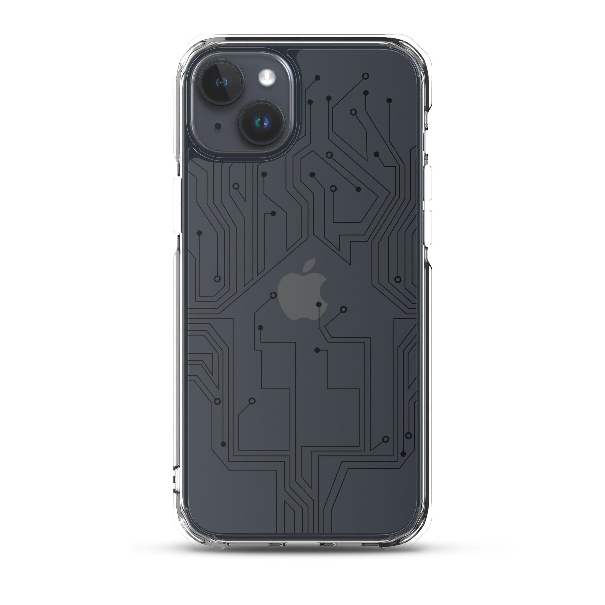 Circuit Clear iPhone® Case, Transparent Luxury Cover, Scratch-Resistant, Available For All Models, JHTEE Accessories., - JHTEE, Clear iPhone case, Clear phone case, Dust-proof case, #tag4#, #tag5#, #tag6#, #tag7#, #tag8#, #tag9#, #tag10#, #tag11#, #tag12#, #tag13#, #tag14#, #tag15#, #tag16#, #tag17#, #