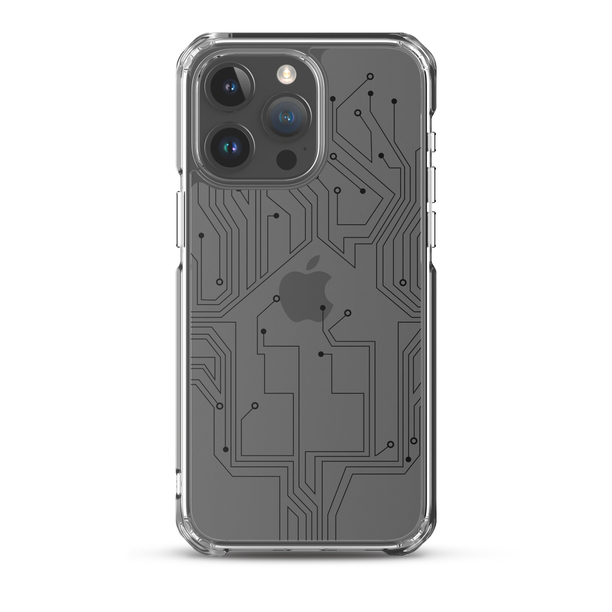 Circuit Clear iPhone® Case, Transparent Luxury Cover, Scratch-Resistant, Available For All Models, JHTEE Accessories., - JHTEE, Clear iPhone case, Clear phone case, Dust-proof case, #tag4#, #tag5#, #tag6#, #tag7#, #tag8#, #tag9#, #tag10#, #tag11#, #tag12#, #tag13#, #tag14#, #tag15#, #tag16#, #tag17#, #