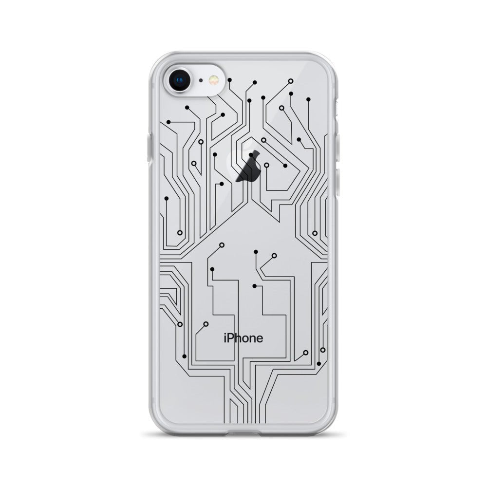 Circuit Clear iPhone® Case, Transparent Luxury Cover, Scratch-Resistant, Available For All Models, JHTEE Accessories., - JHTEE, Clear iPhone case, Clear phone case, Dust-proof case, #tag4#, #tag5#, #tag6#, #tag7#, #tag8#, #tag9#, #tag10#, #tag11#, #tag12#, #tag13#, #tag14#, #tag15#, #tag16#, #tag17#, #