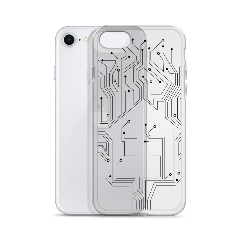 Circuit Clear iPhone® Case, Transparent Luxury Cover, Scratch-Resistant, Available For All Models, JHTEE Accessories., - JHTEE, Clear iPhone case, Clear phone case, Dust-proof case, #tag4#, #tag5#, #tag6#, #tag7#, #tag8#, #tag9#, #tag10#, #tag11#, #tag12#, #tag13#, #tag14#, #tag15#, #tag16#, #tag17#, #
