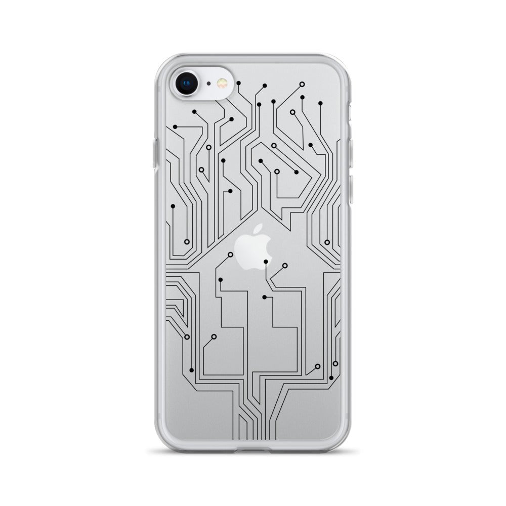 Circuit Clear iPhone® Case, Transparent Luxury Cover, Scratch-Resistant, Available For All Models, JHTEE Accessories., - JHTEE, Clear iPhone case, Clear phone case, Dust-proof case, #tag4#, #tag5#, #tag6#, #tag7#, #tag8#, #tag9#, #tag10#, #tag11#, #tag12#, #tag13#, #tag14#, #tag15#, #tag16#, #tag17#, #