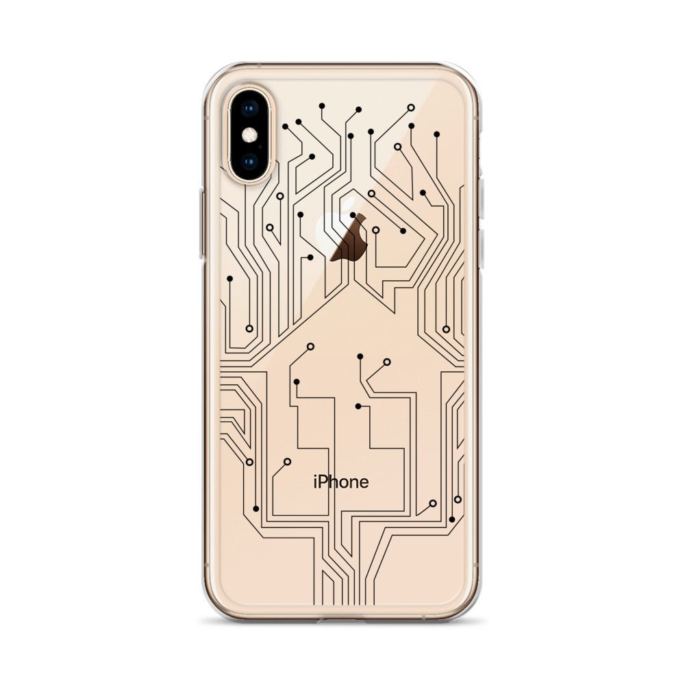 Circuit Clear iPhone® Case, Transparent Luxury Cover, Scratch-Resistant, Available For All Models, JHTEE Accessories., - JHTEE, Clear iPhone case, Clear phone case, Dust-proof case, #tag4#, #tag5#, #tag6#, #tag7#, #tag8#, #tag9#, #tag10#, #tag11#, #tag12#, #tag13#, #tag14#, #tag15#, #tag16#, #tag17#, #