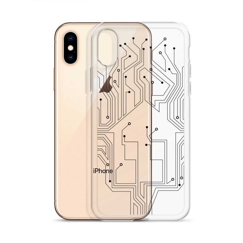 Circuit Clear iPhone® Case, Transparent Luxury Cover, Scratch-Resistant, Available For All Models, JHTEE Accessories., - JHTEE, Clear iPhone case, Clear phone case, Dust-proof case, #tag4#, #tag5#, #tag6#, #tag7#, #tag8#, #tag9#, #tag10#, #tag11#, #tag12#, #tag13#, #tag14#, #tag15#, #tag16#, #tag17#, #