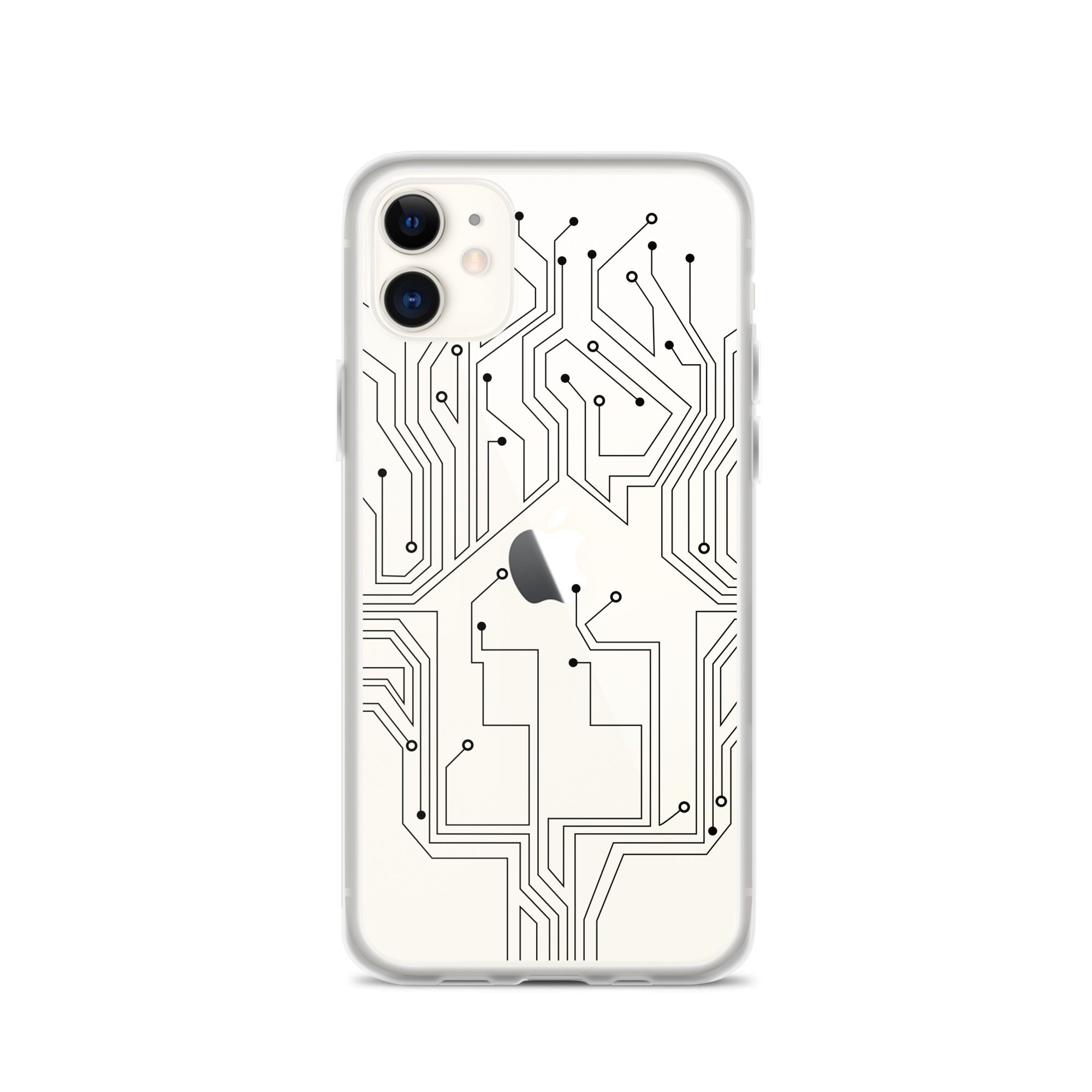 Circuit Clear iPhone® Case, Transparent Luxury Cover, Scratch-Resistant, Available For All Models, JHTEE Accessories., - JHTEE, Clear iPhone case, Clear phone case, Dust-proof case, #tag4#, #tag5#, #tag6#, #tag7#, #tag8#, #tag9#, #tag10#, #tag11#, #tag12#, #tag13#, #tag14#, #tag15#, #tag16#, #tag17#, #