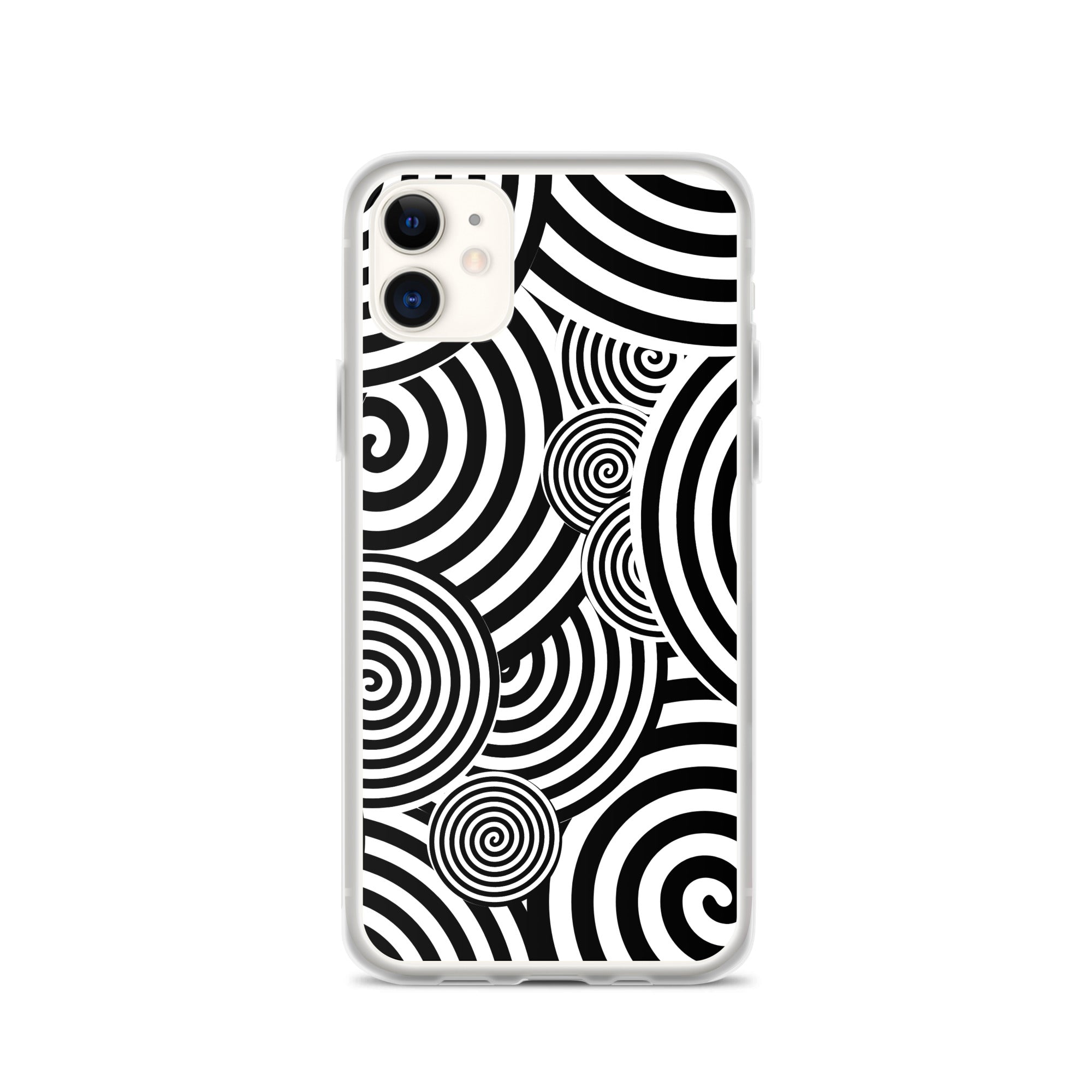 Swirl iPhone® Case, Transparent Luxury Cover, Scratch-Resistant, Available For All Models, JHTEE Accessories. - JHTEE