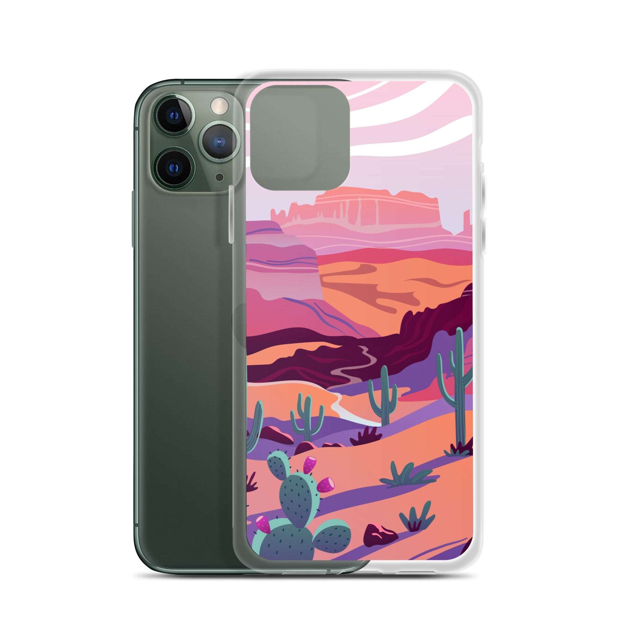 Desert Wild Clear iPhone® Case, Luxury Cover, Scratch-Resistant, Available For All Models, JHTEE Accessories., - JHTEE, Clear iPhone case, Clear phone case, Dust-proof case, #tag4#, #tag5#, #tag6#, #tag7#, #tag8#, #tag9#, #tag10#, #tag11#, #tag12#, #tag13#, #tag14#, #tag15#, #tag16#, #tag17#, #