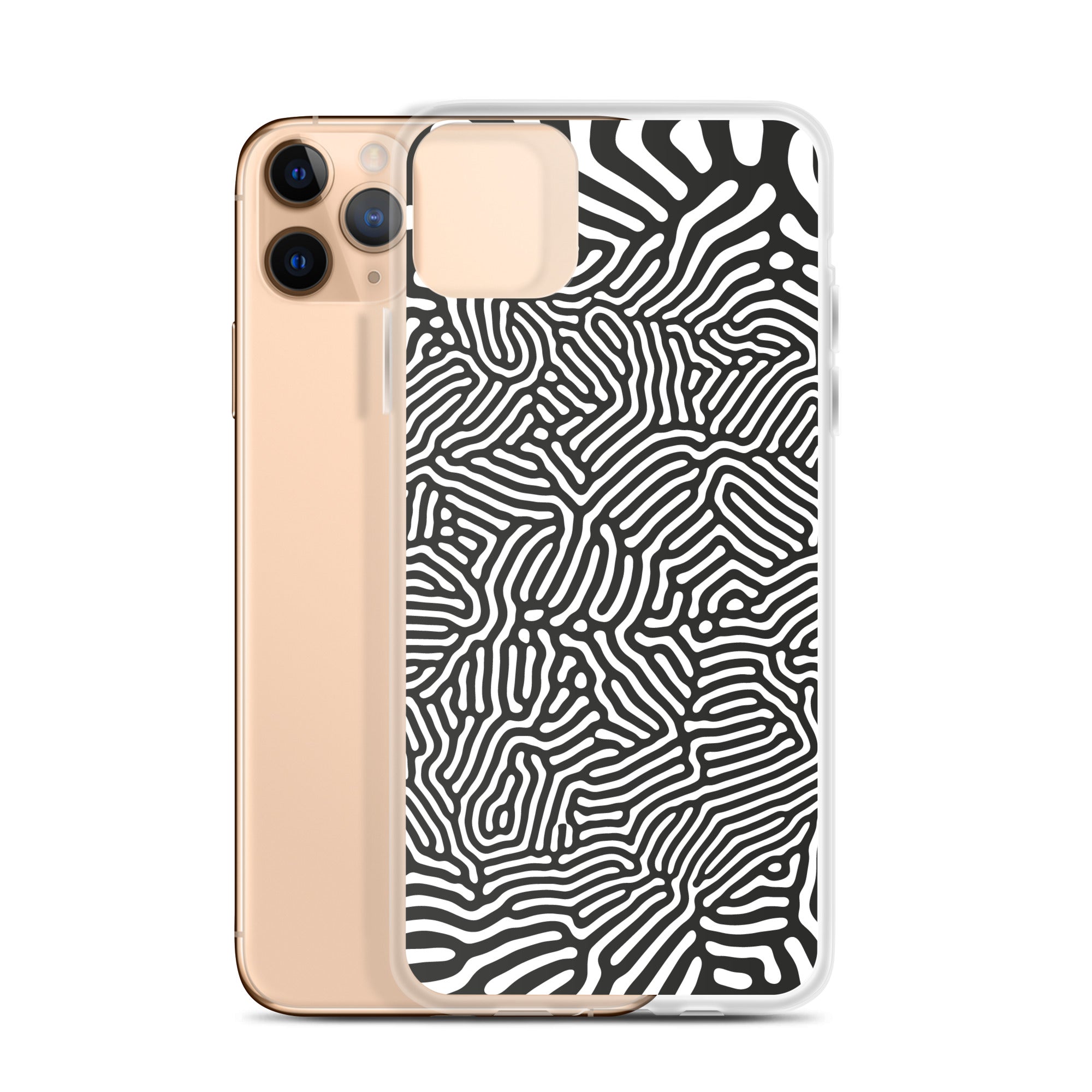 Scramble iPhone® Case, Transparent Luxury Cover, Scratch-Resistant, Available For All Models, JHTEE Accessories. - JHTEE