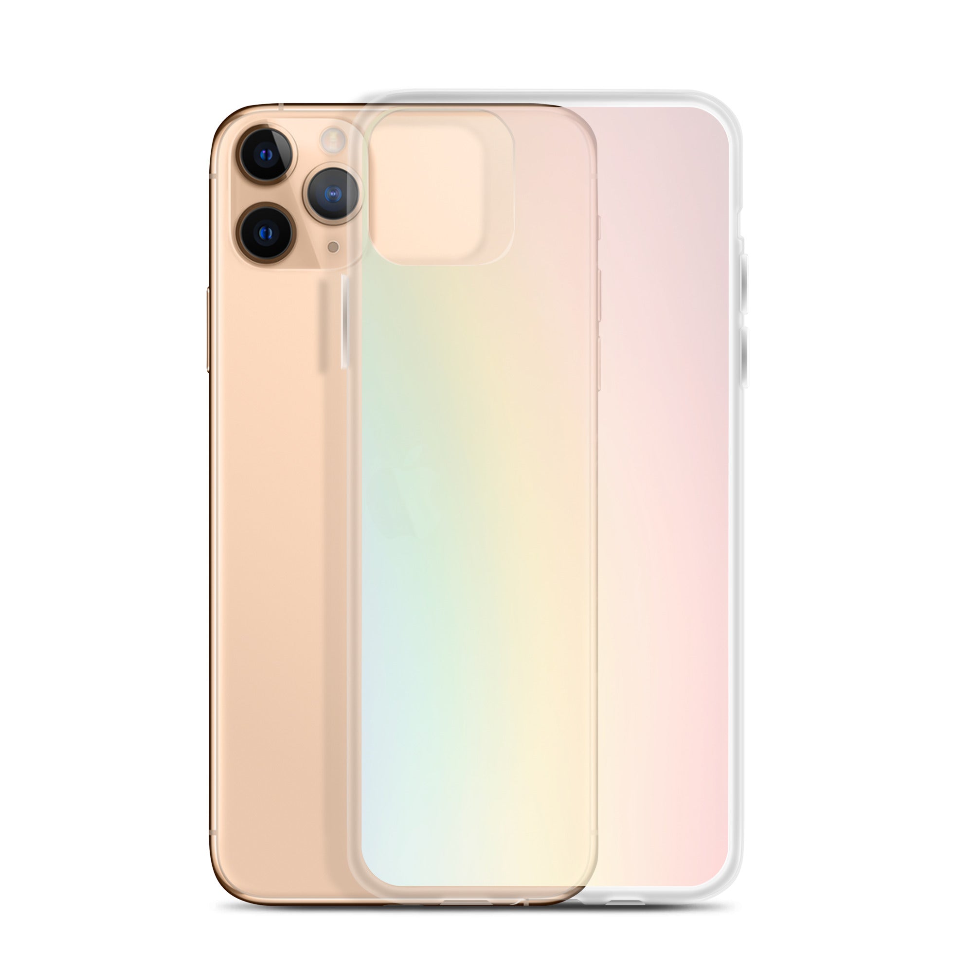 Gradient Shade Clear iPhone® Case, Transparent Luxury Cover, Scratch-Resistant, Available For All Models, JHTEE Accessories. - JHTEE