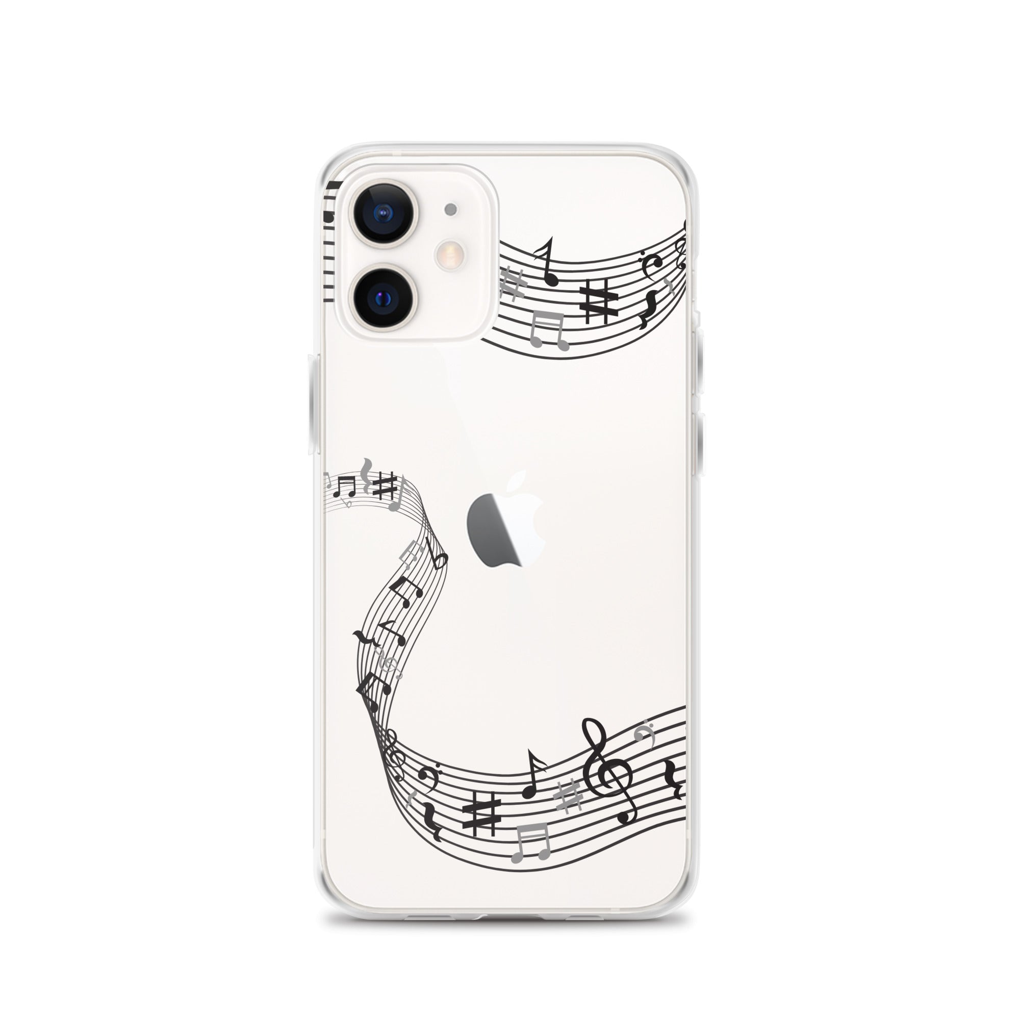 Music Clear iPhone® Case, Transparent Luxury Cover, Scratch-Resistant, Available For All Models, JHTEE Accessories. - JHTEE