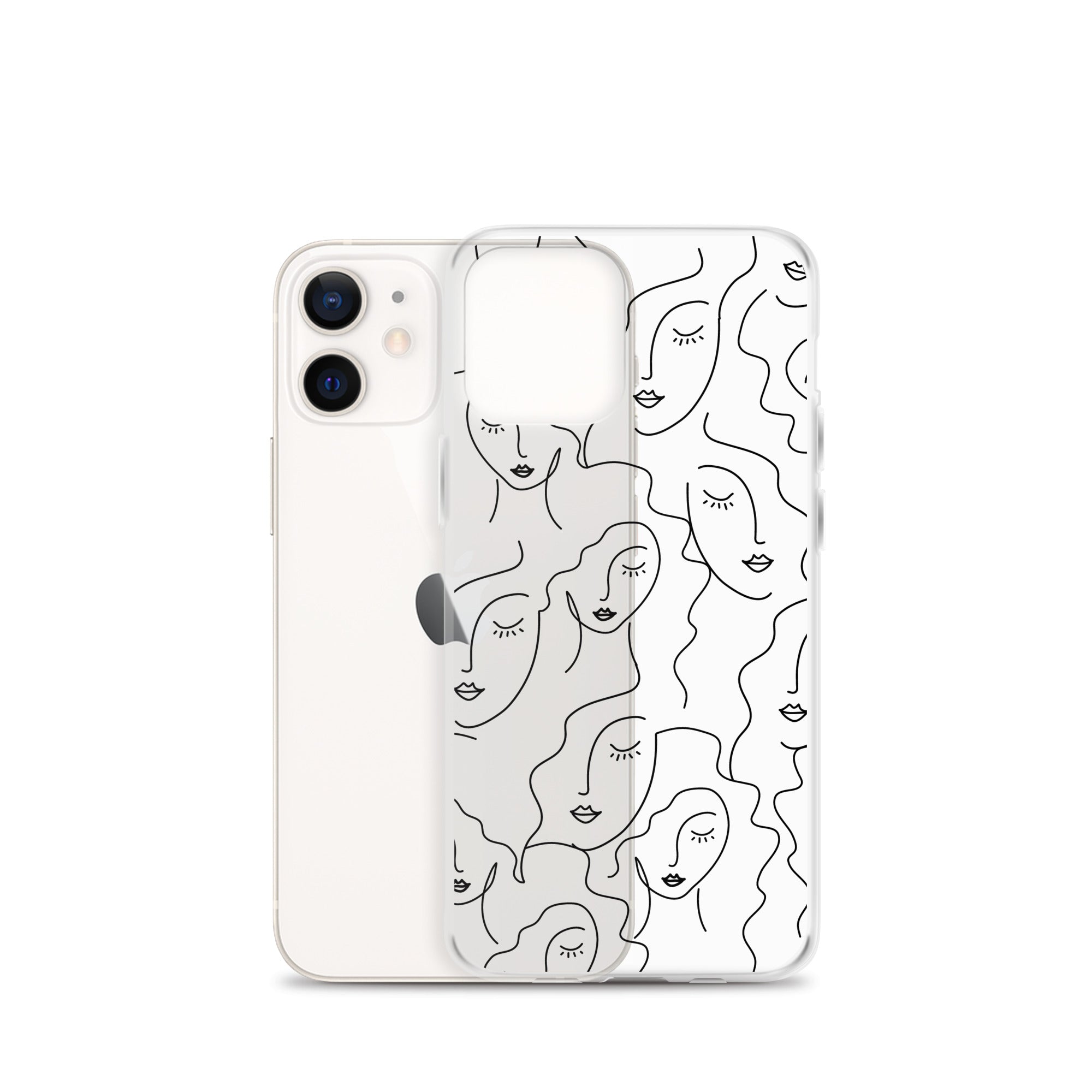 Faces Clear iPhone Case, Transparent Luxury Cover, Scratch-Resistant, Available For All Models, JHTEE Accessories., - JHTEE, Clear iPhone case, Clear phone case, Dust-proof case, #tag4#, #tag5#, #tag6#, #tag7#, #tag8#, #tag9#, #tag10#, #tag11#, #tag12#, #tag13#, #tag14#, #tag15#, #tag16#, #tag17#, #