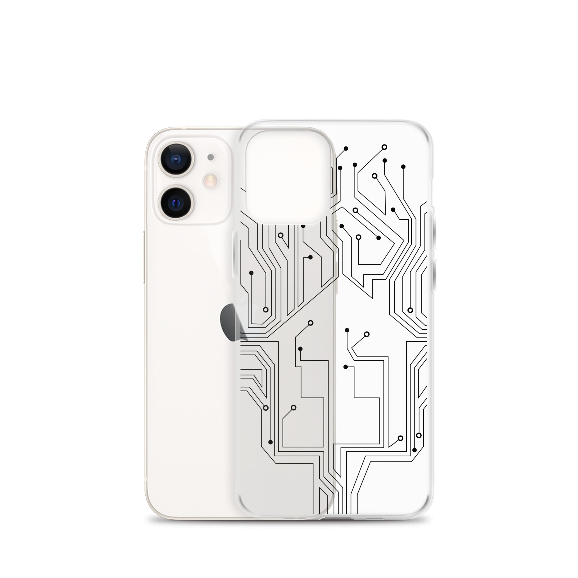 Circuit Clear iPhone® Case, Transparent Luxury Cover, Scratch-Resistant, Available For All Models, JHTEE Accessories., - JHTEE, Clear iPhone case, Clear phone case, Dust-proof case, #tag4#, #tag5#, #tag6#, #tag7#, #tag8#, #tag9#, #tag10#, #tag11#, #tag12#, #tag13#, #tag14#, #tag15#, #tag16#, #tag17#, #