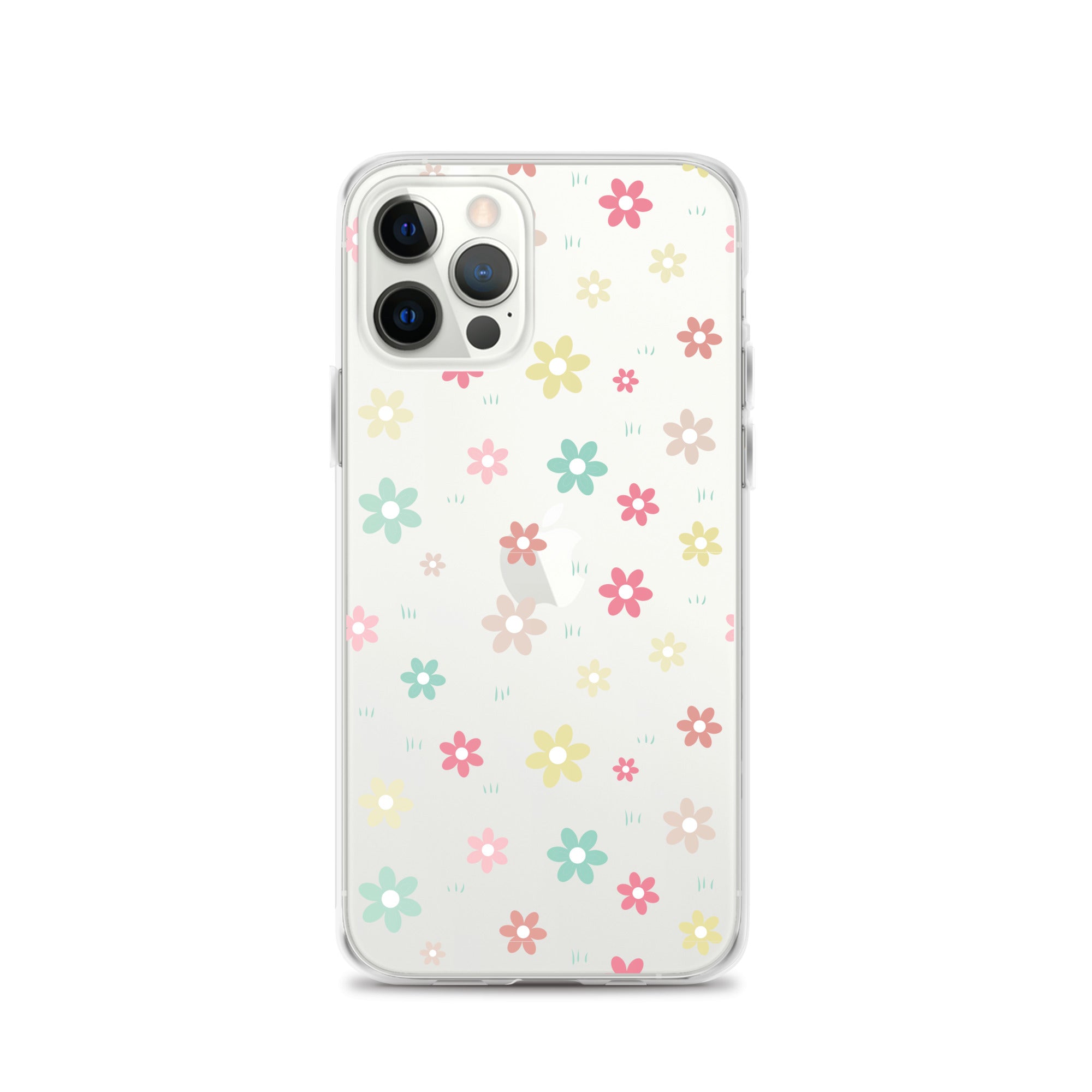 Flowers Doodle Clear iPhone® Case, Transparent Luxury Cover, Scratch-Resistant, Available For All Models, JHTEE Accessories., - JHTEE, Clear iPhone case, Clear phone case, Dust-proof case, #tag4#, #tag5#, #tag6#, #tag7#, #tag8#, #tag9#, #tag10#, #tag11#, #tag12#, #tag13#, #tag14#, #tag15#, #tag16#, #tag17#, #