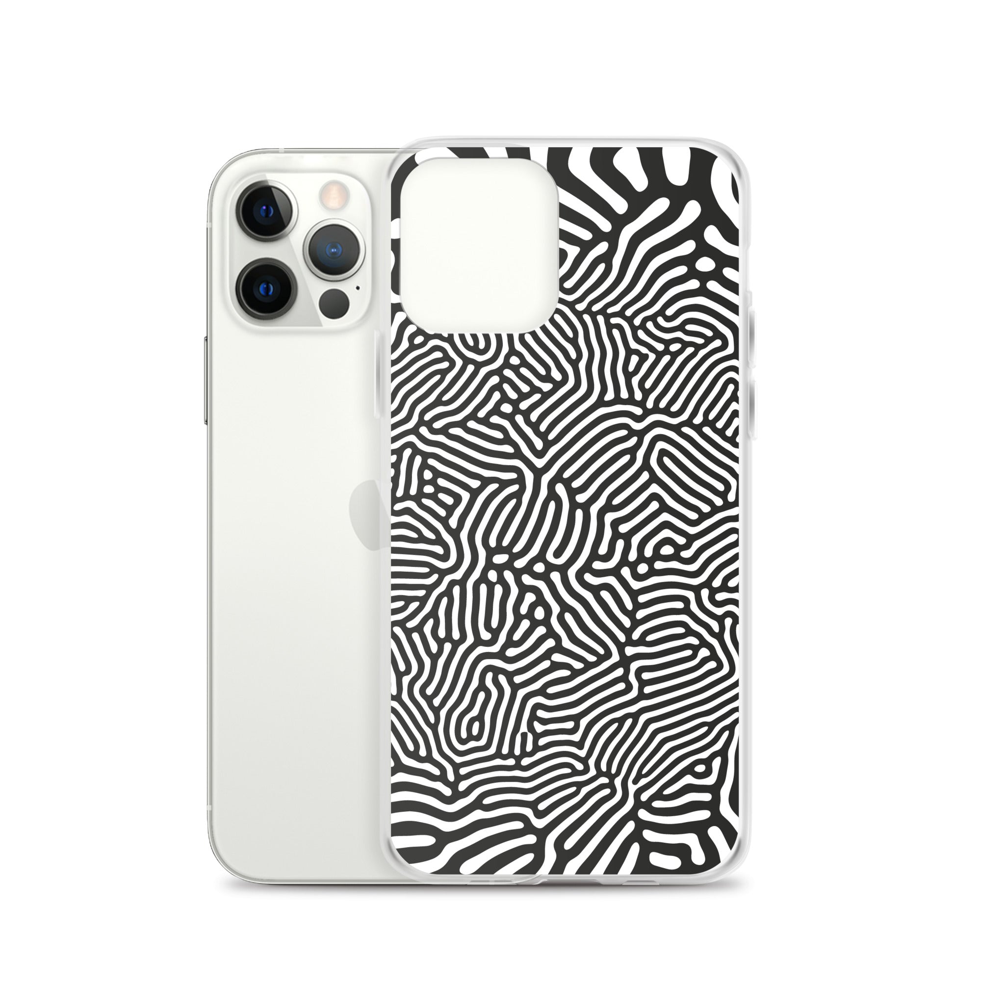 Scramble iPhone® Case, Transparent Luxury Cover, Scratch-Resistant, Available For All Models, JHTEE Accessories. - JHTEE