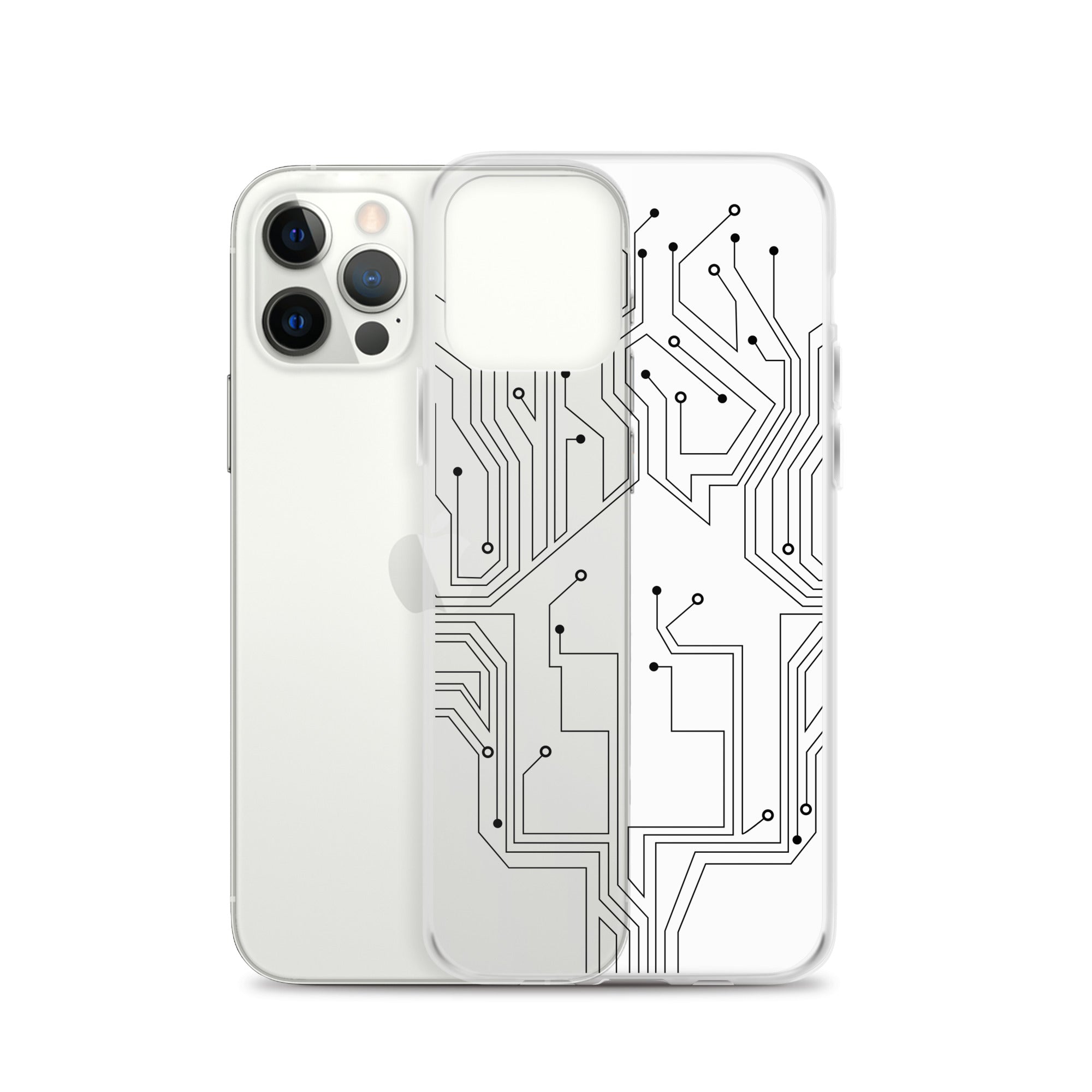 Circuit Clear iPhone® Case, Transparent Luxury Cover, Scratch-Resistant, Available For All Models, JHTEE Accessories., - JHTEE, Clear iPhone case, Clear phone case, Dust-proof case, #tag4#, #tag5#, #tag6#, #tag7#, #tag8#, #tag9#, #tag10#, #tag11#, #tag12#, #tag13#, #tag14#, #tag15#, #tag16#, #tag17#, #