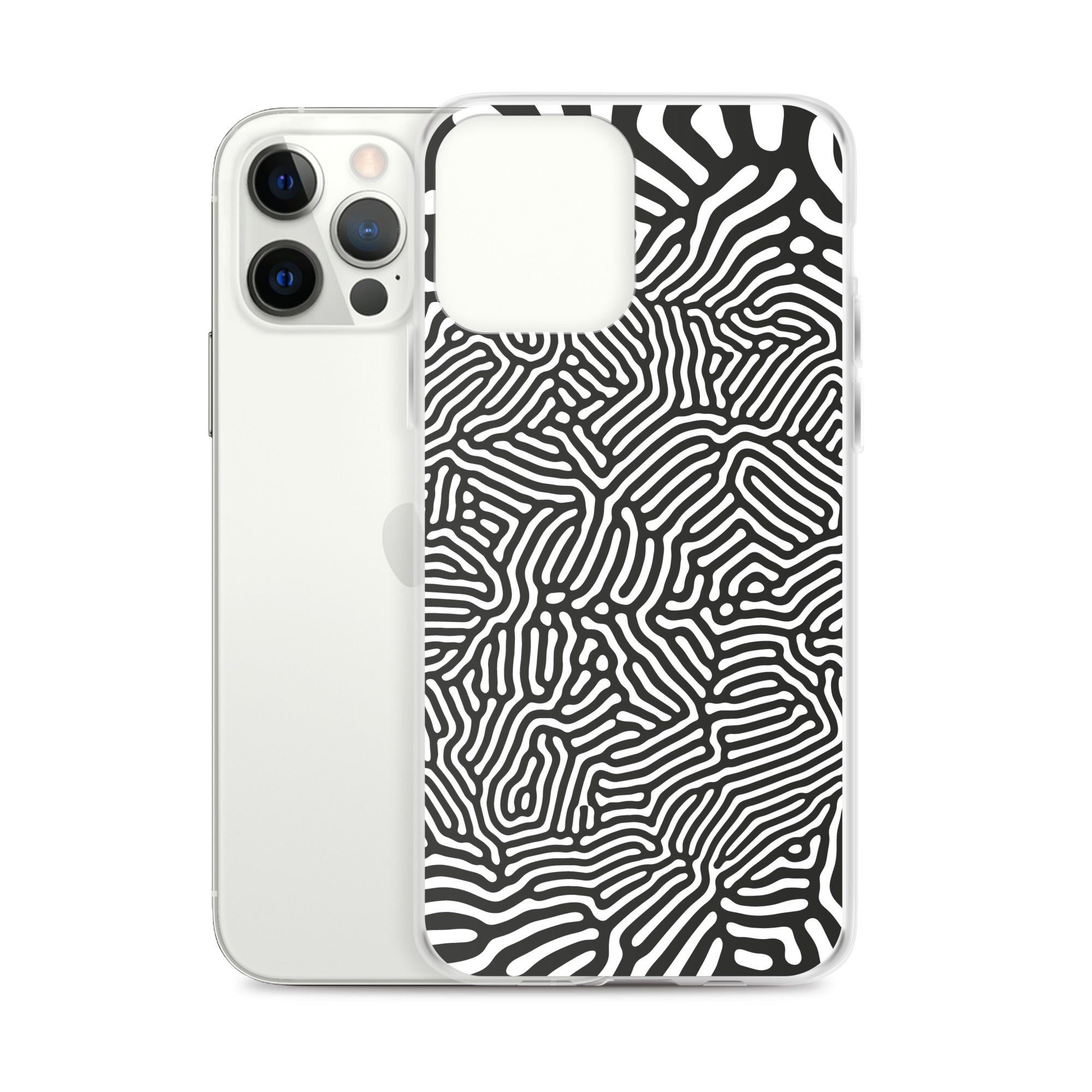 Scramble iPhone® Case, Transparent Luxury Cover, Scratch-Resistant, Available For All Models, JHTEE Accessories. - JHTEE