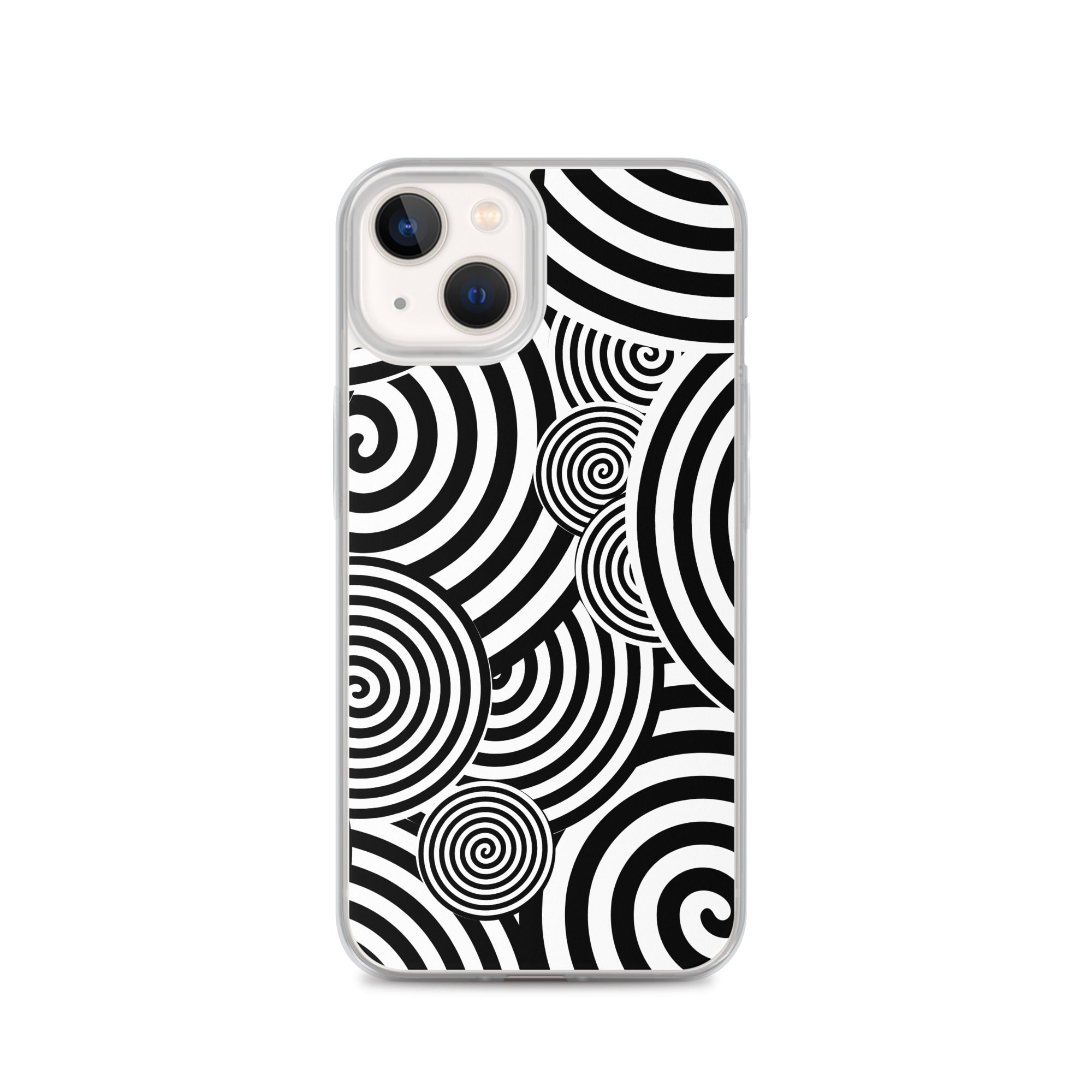 Swirl iPhone® Case, Transparent Luxury Cover, Scratch-Resistant, Available For All Models, JHTEE Accessories. - JHTEE