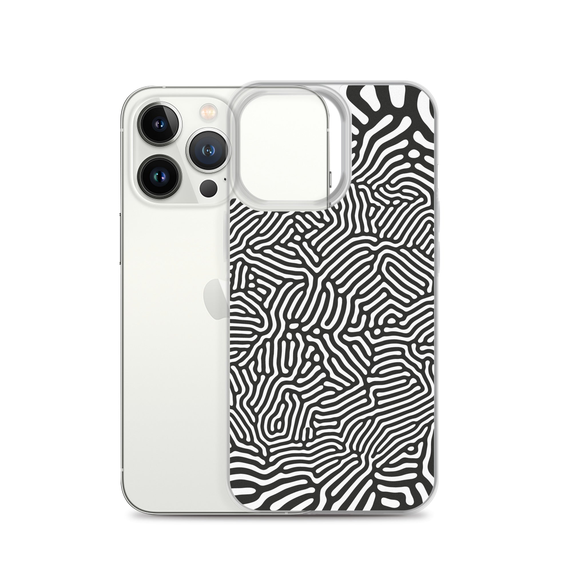 Scramble iPhone® Case, Transparent Luxury Cover, Scratch-Resistant, Available For All Models, JHTEE Accessories. - JHTEE