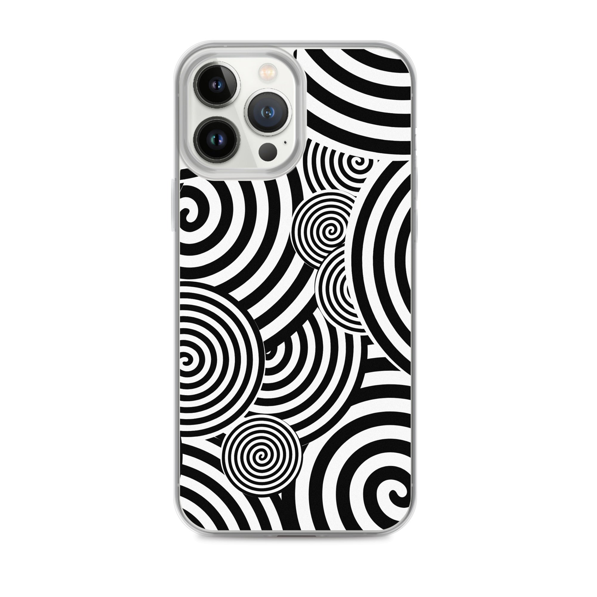 Swirl iPhone® Case, Transparent Luxury Cover, Scratch-Resistant, Available For All Models, JHTEE Accessories. - JHTEE