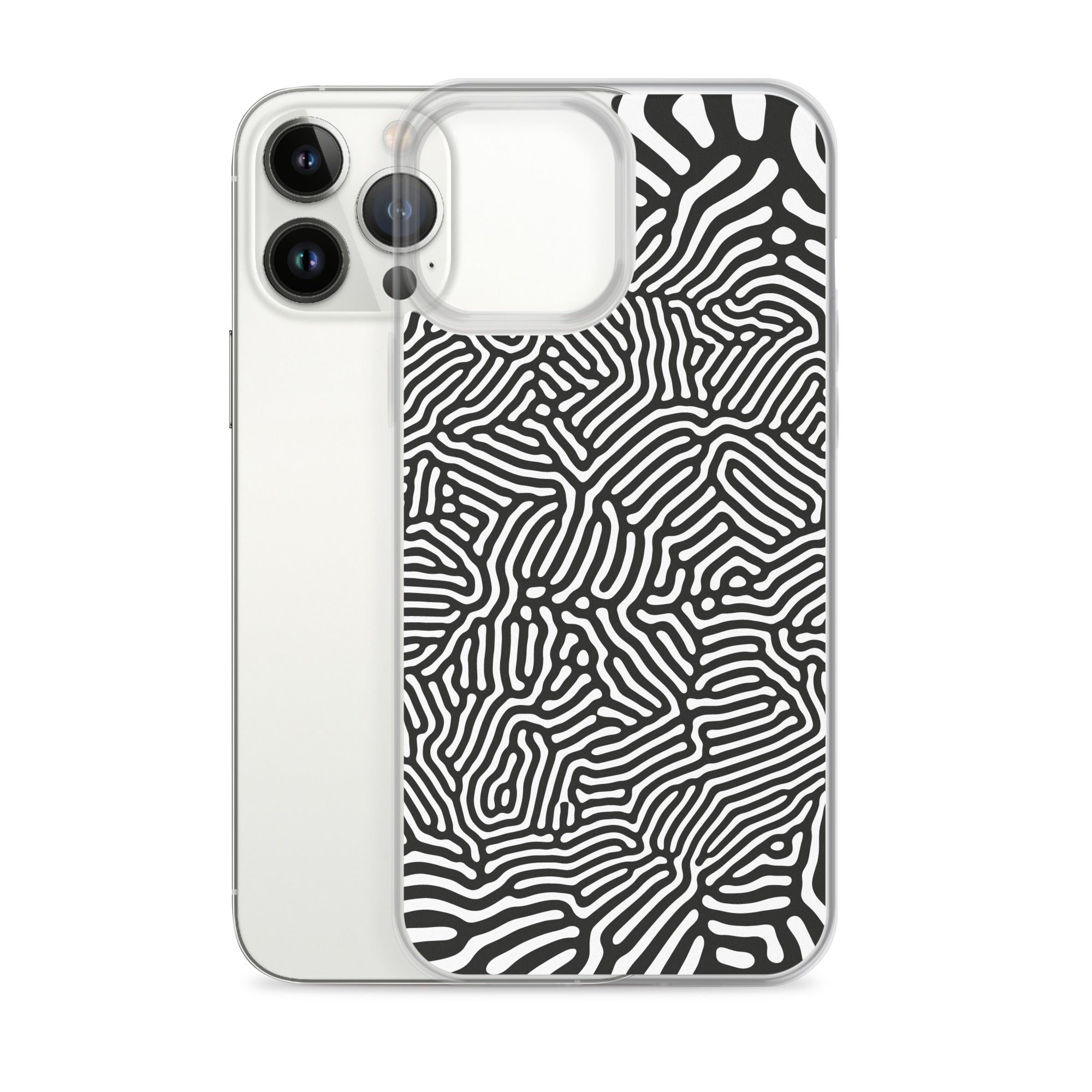Scramble iPhone® Case, Transparent Luxury Cover, Scratch-Resistant, Available For All Models, JHTEE Accessories. - JHTEE