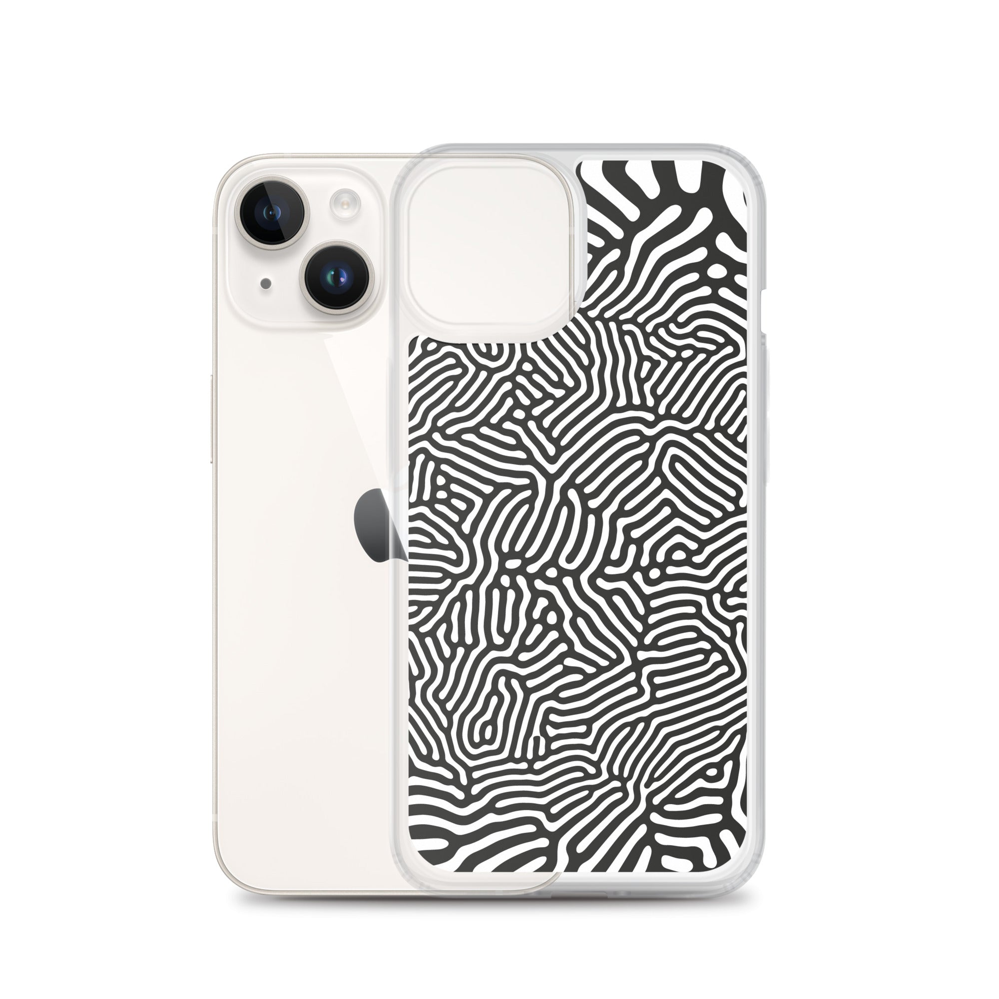 Scramble iPhone® Case, Transparent Luxury Cover, Scratch-Resistant, Available For All Models, JHTEE Accessories. - JHTEE