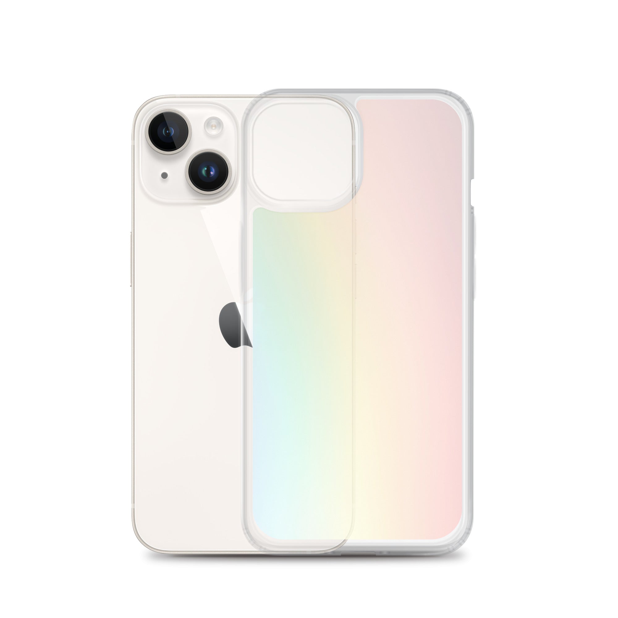 Gradient Shade Clear iPhone® Case, Transparent Luxury Cover, Scratch-Resistant, Available For All Models, JHTEE Accessories. - JHTEE