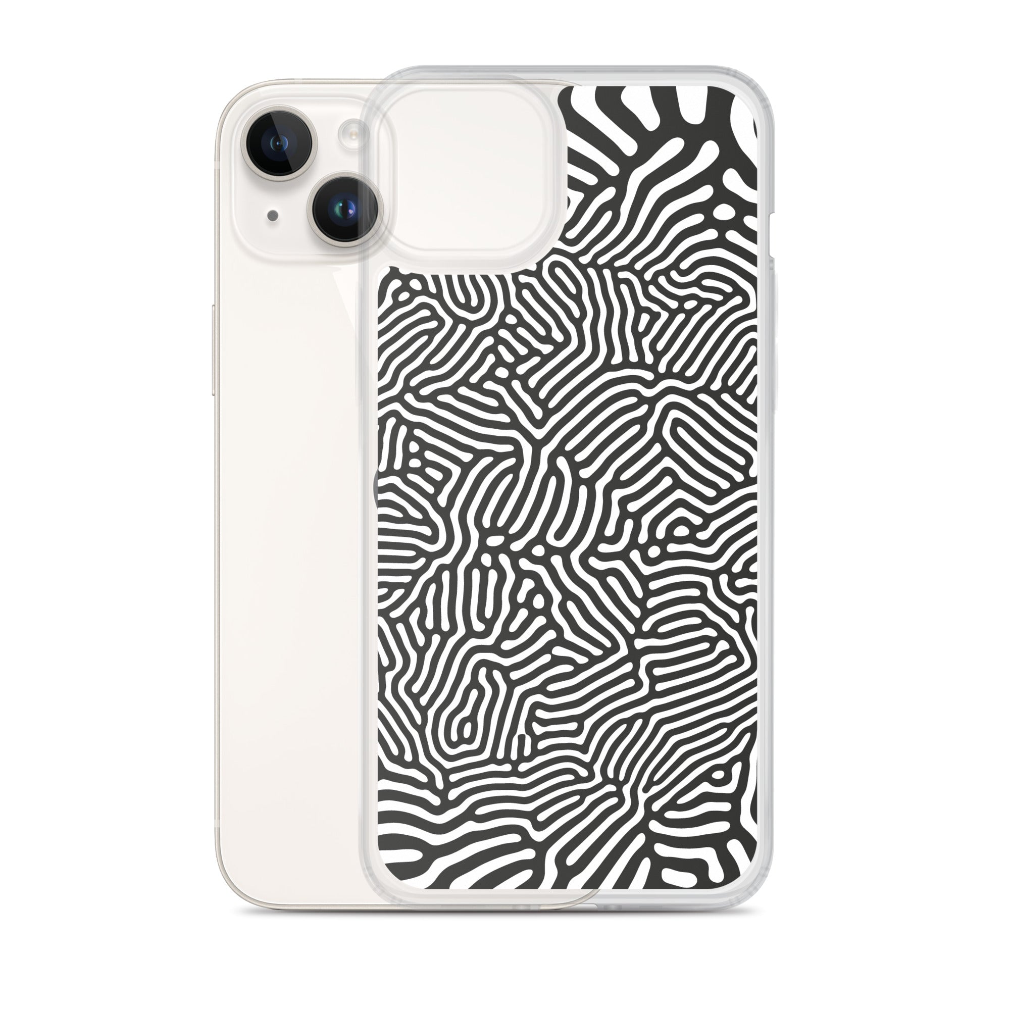 Scramble iPhone® Case, Transparent Luxury Cover, Scratch-Resistant, Available For All Models, JHTEE Accessories. - JHTEE