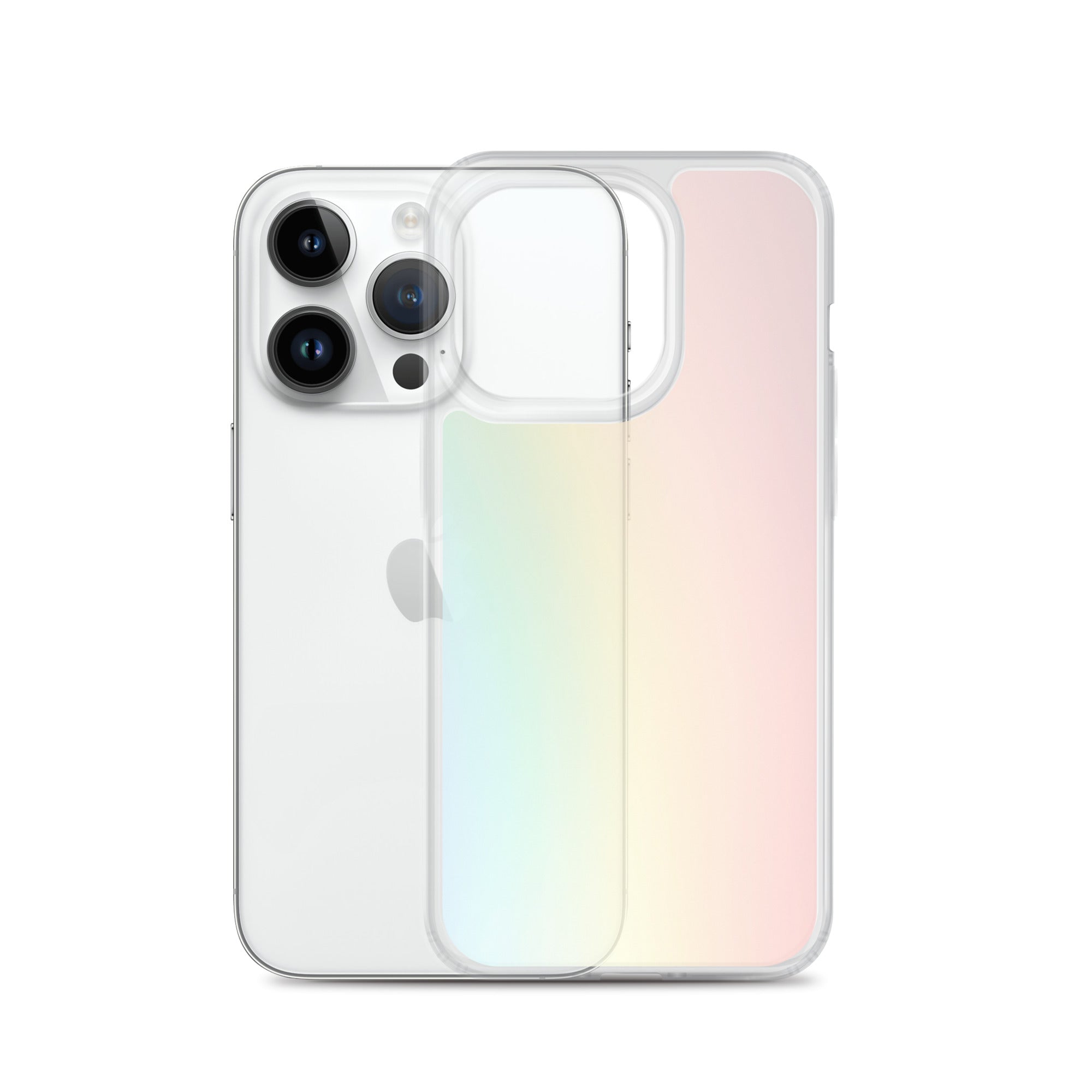 Gradient Shade Clear iPhone® Case, Transparent Luxury Cover, Scratch-Resistant, Available For All Models, JHTEE Accessories. - JHTEE