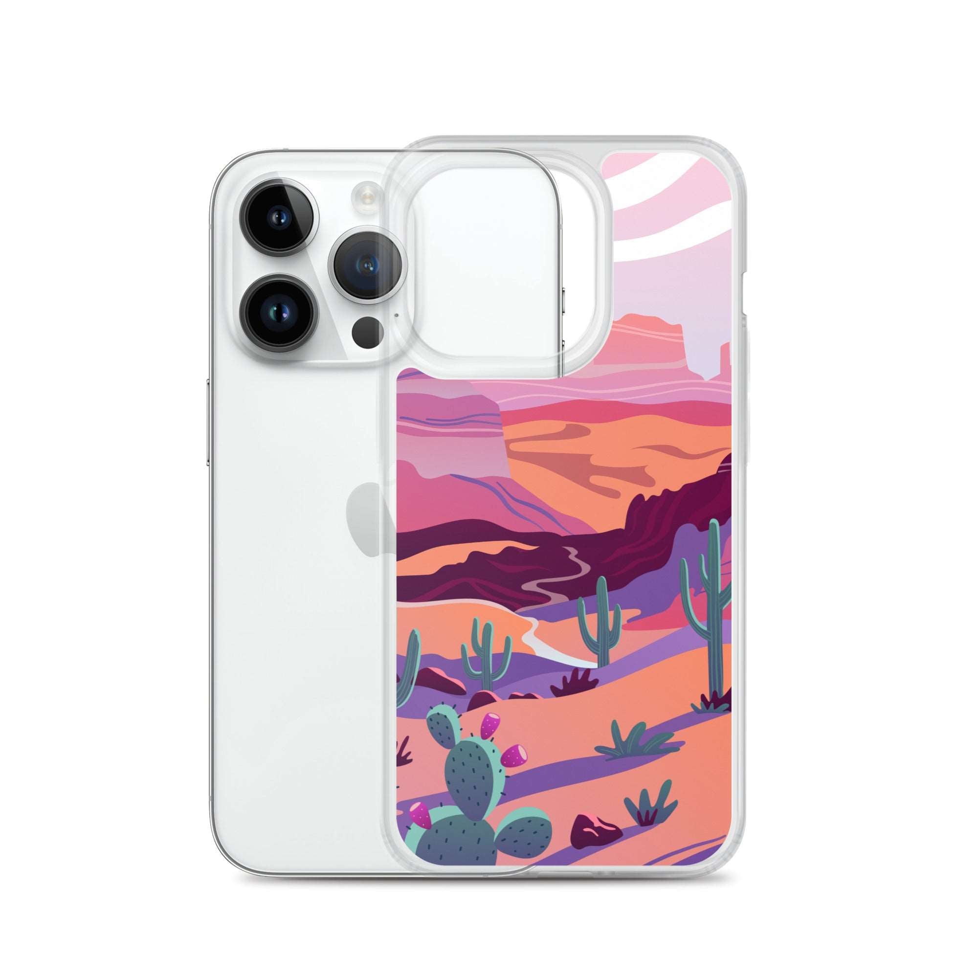 Desert Wild Clear iPhone® Case, Luxury Cover, Scratch-Resistant, Available For All Models, JHTEE Accessories., - JHTEE, Clear iPhone case, Clear phone case, Dust-proof case, #tag4#, #tag5#, #tag6#, #tag7#, #tag8#, #tag9#, #tag10#, #tag11#, #tag12#, #tag13#, #tag14#, #tag15#, #tag16#, #tag17#, #